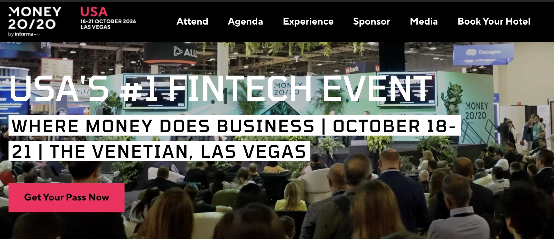 Money20/20 homepage