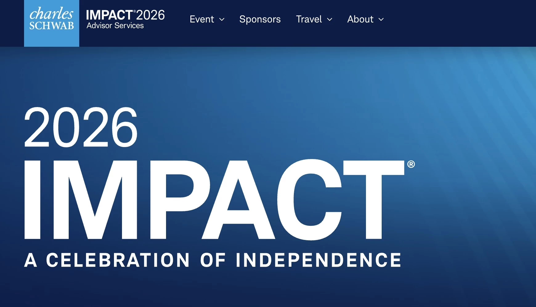 Schwab IMPACT homepage
