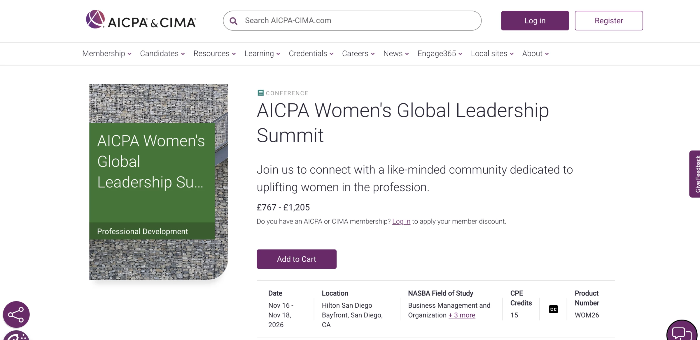AICPA homepage AICPA homepage