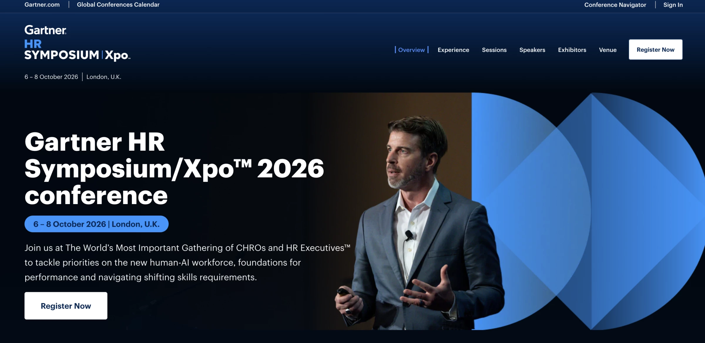 Gartner HR Symposium homepage Gartner HR Symposium homepage