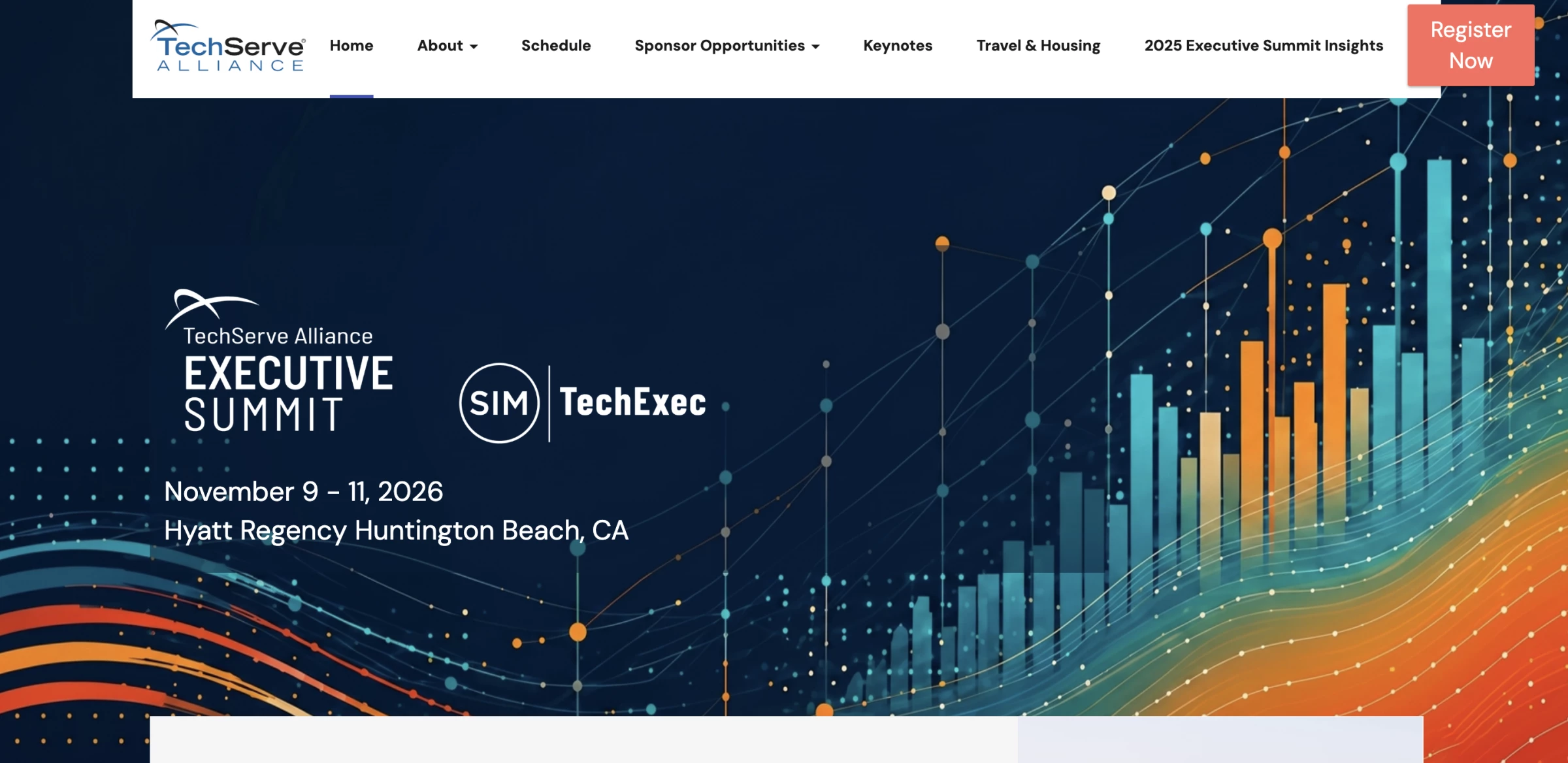 TechServe homepage TechServe homepage