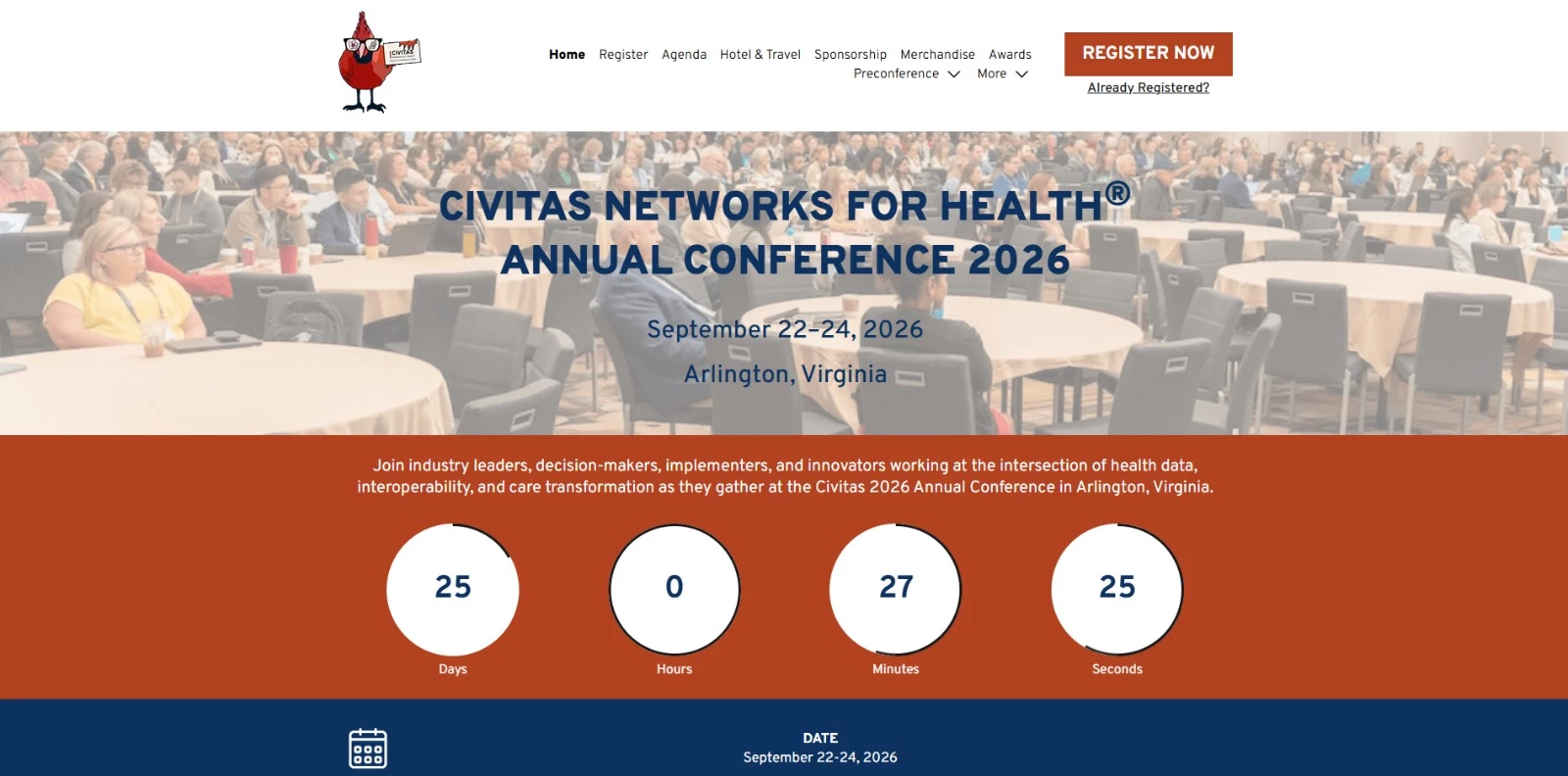 Civitas Networks for Health Annual Conference homepage