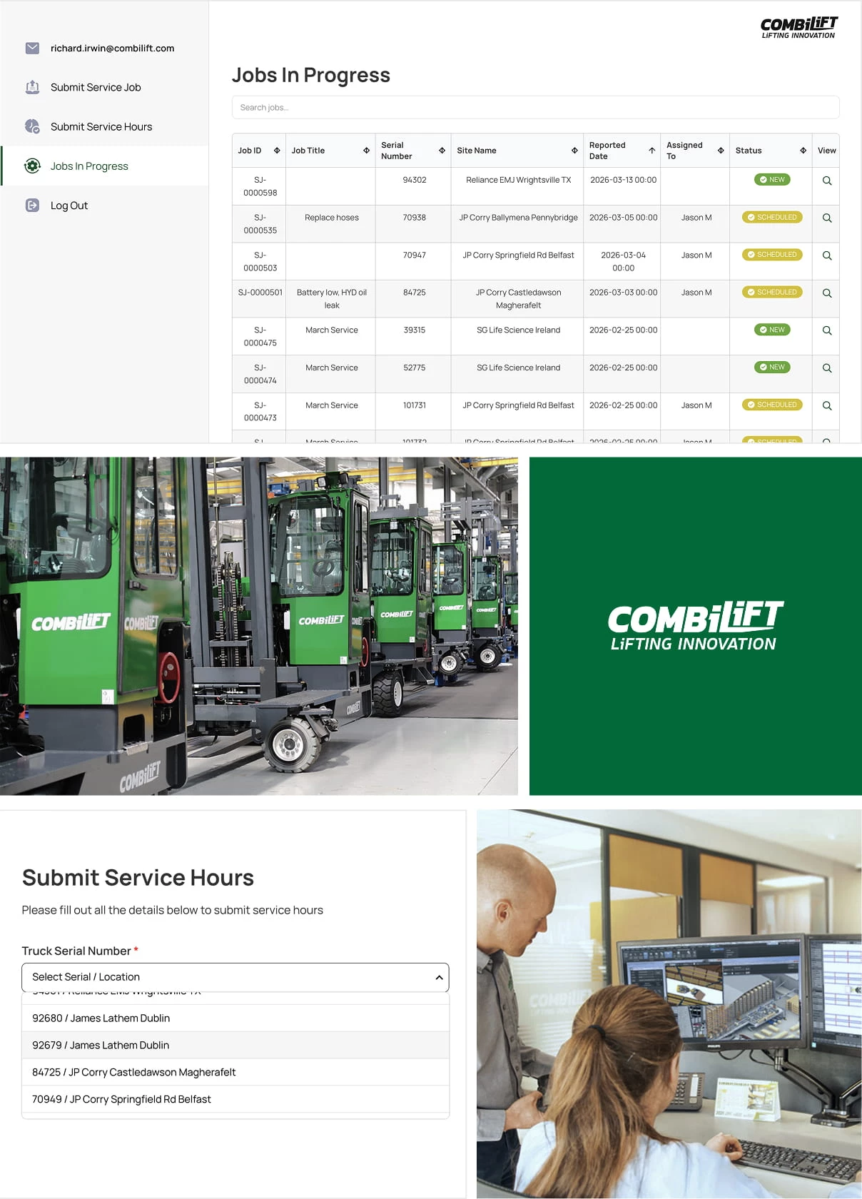 Combilift case study by IT Monks