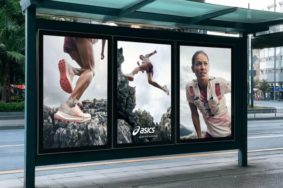 ASICS' Trail OOH Efforts | Source: ASICS