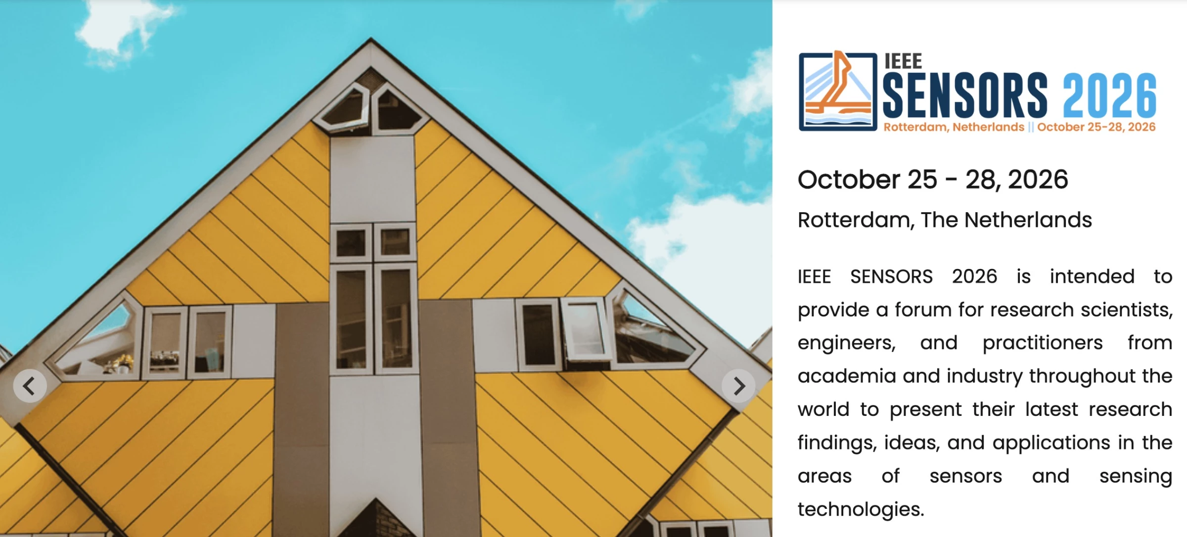 IEEE SENSORS 2026 IEEE SENSORS 2026