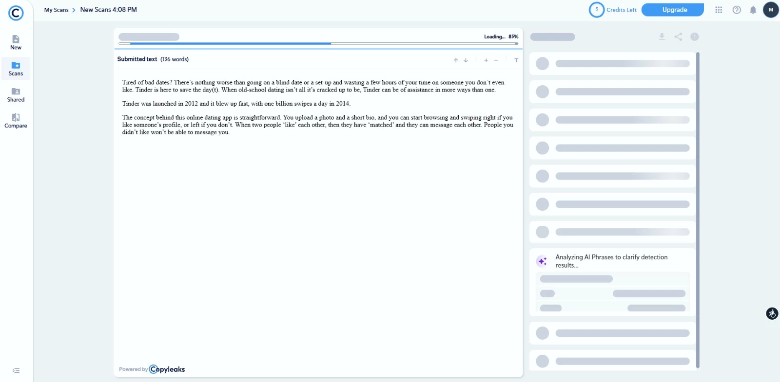 Copyleaks homepage
