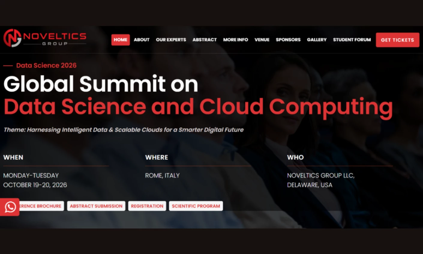 Global Summit on Data Science and Cloud Computing Global Summit on Data Science and Cloud Computing homepage