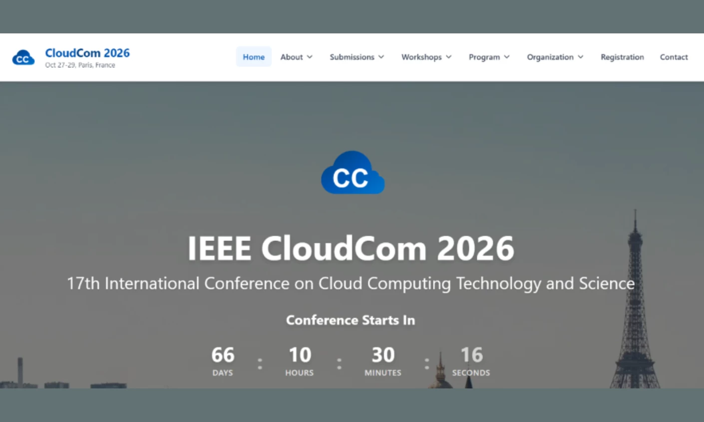 IEEE CloudCom IEEE CloudCom homepage