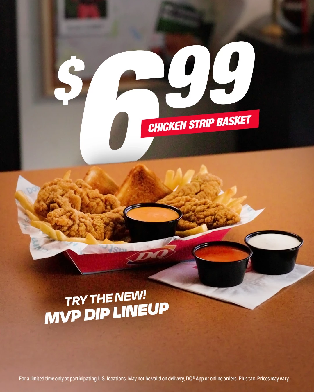 The new limited-time $6.99 Chicken Strip Basket deal | Source: DQ