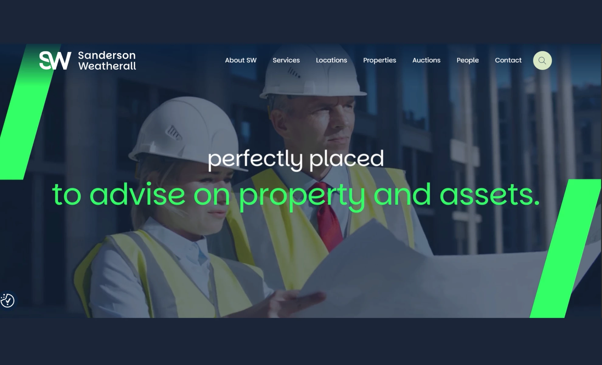 Sanderson Weatherall Website Design Sanderson Weatherall real estate website design