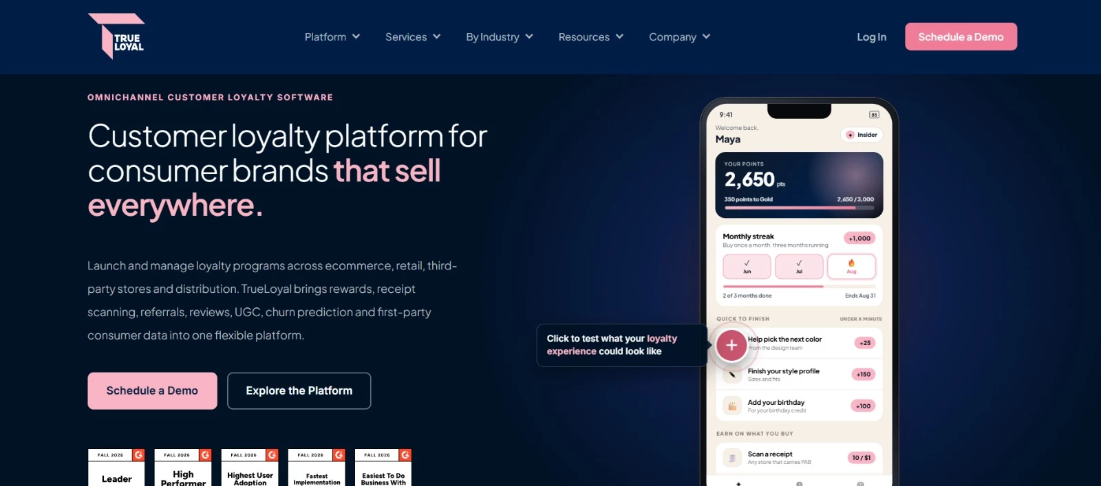 TrueLoyal Top AI Tools for UGC Automation homepage TrueLoyal Top AI Tools for UGC Automation homepage
