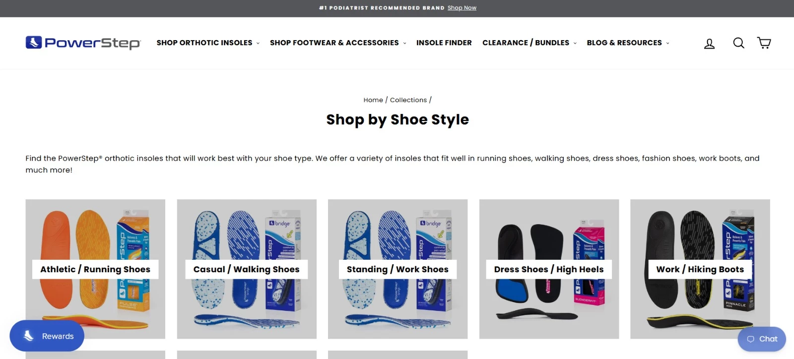 powerstep shop by style page ecommerce seo powerstep shop by style page ecommerce seo