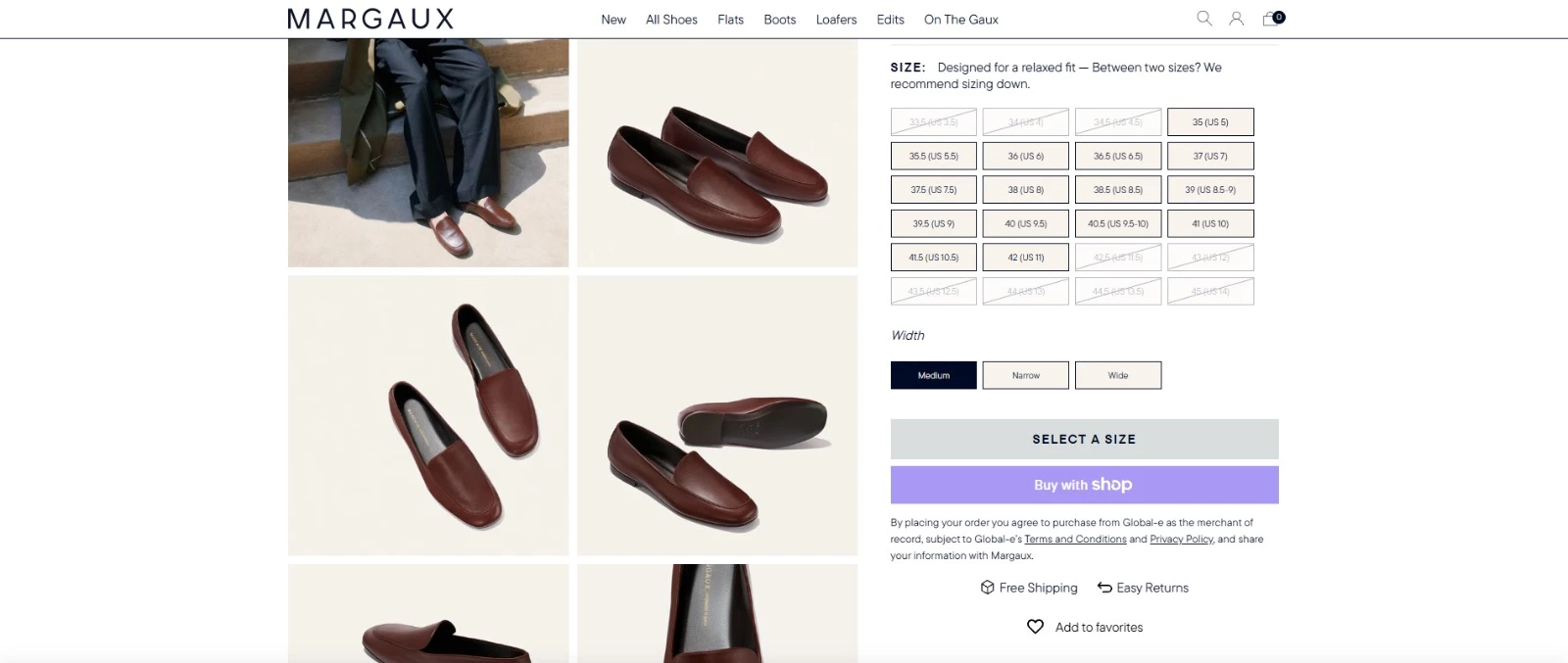 Margaux loafers category ecommerce seo Margaux loafers category ecommerce seo