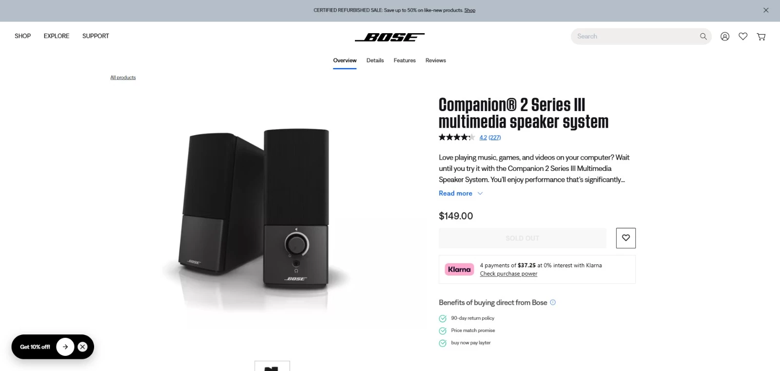 Bose product page seo ecommerce Bose product page seo ecommerce