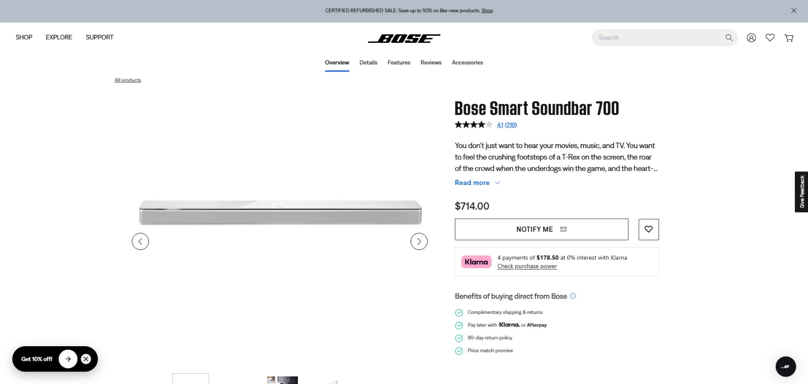 bose notify me product page ecommerce seo bose notify me product page ecommerce seo