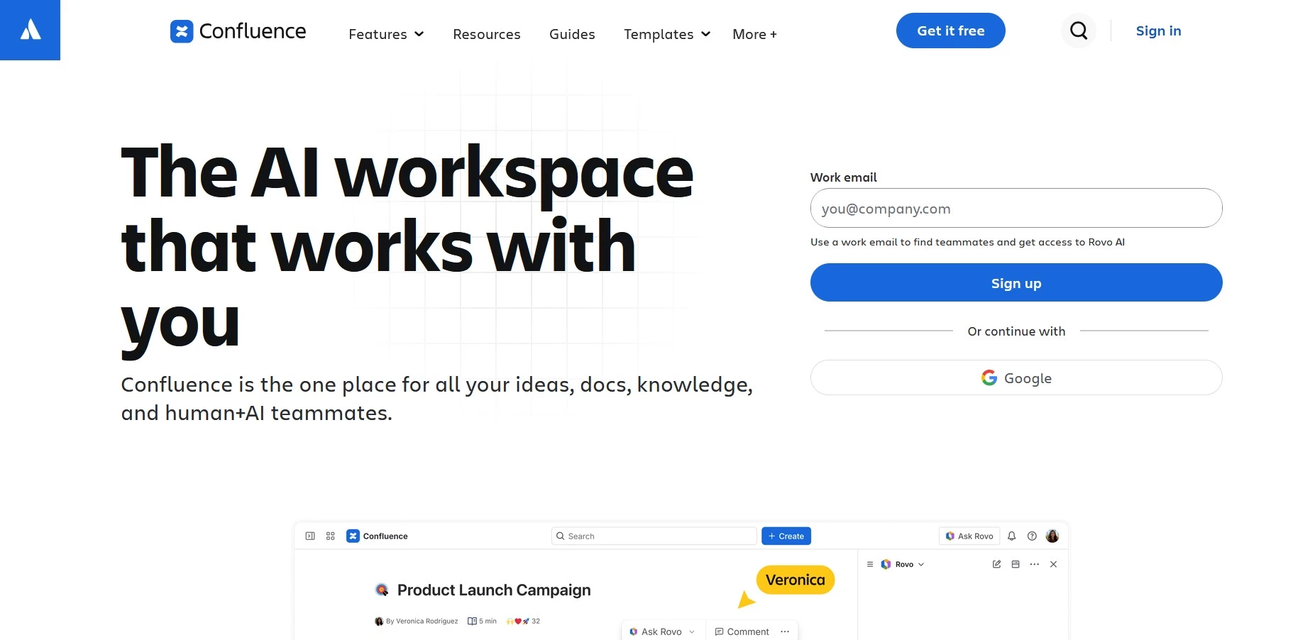 Confluence Cloud collaboration software for documents.
