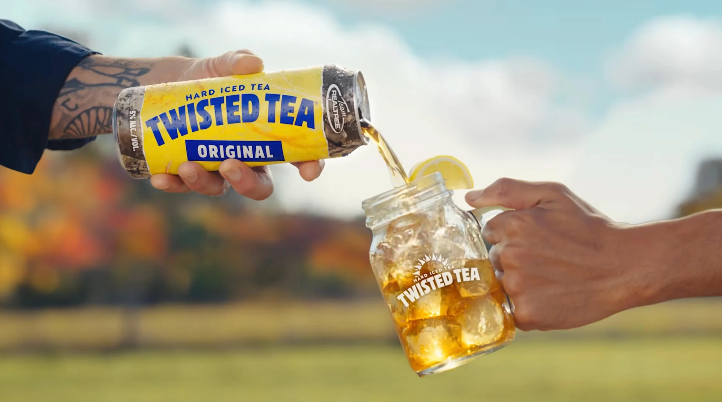 The new Twisted Tea x Realtree limited-edition can | Source: Twisted Tea The new Twisted Tea x Realtree limited-edition can | Source: Twisted Tea