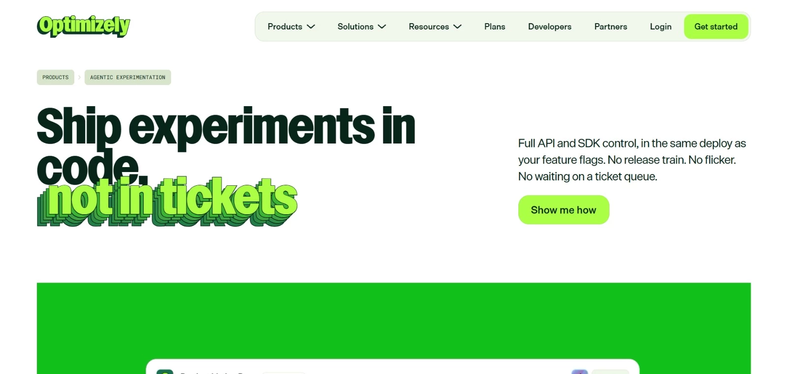 Optimizely ab testing homepage Optimizely ab testing homepage