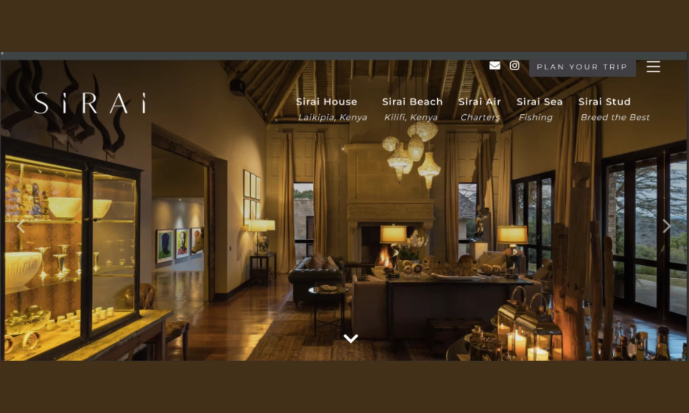Sirai Homepage Sirai homepage design
