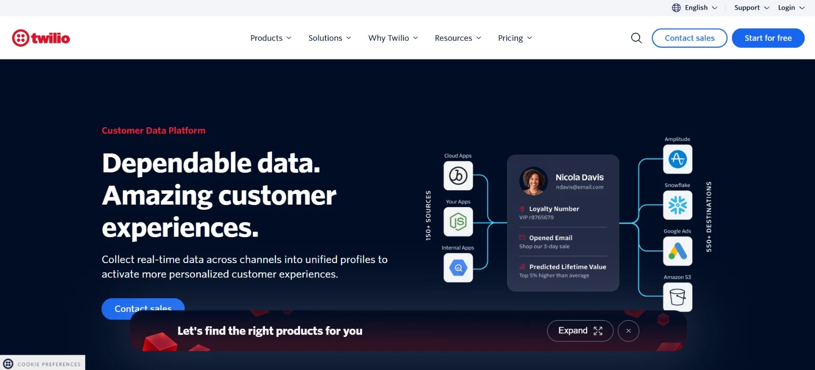 twilio cdp homepage twilio cdp homepage