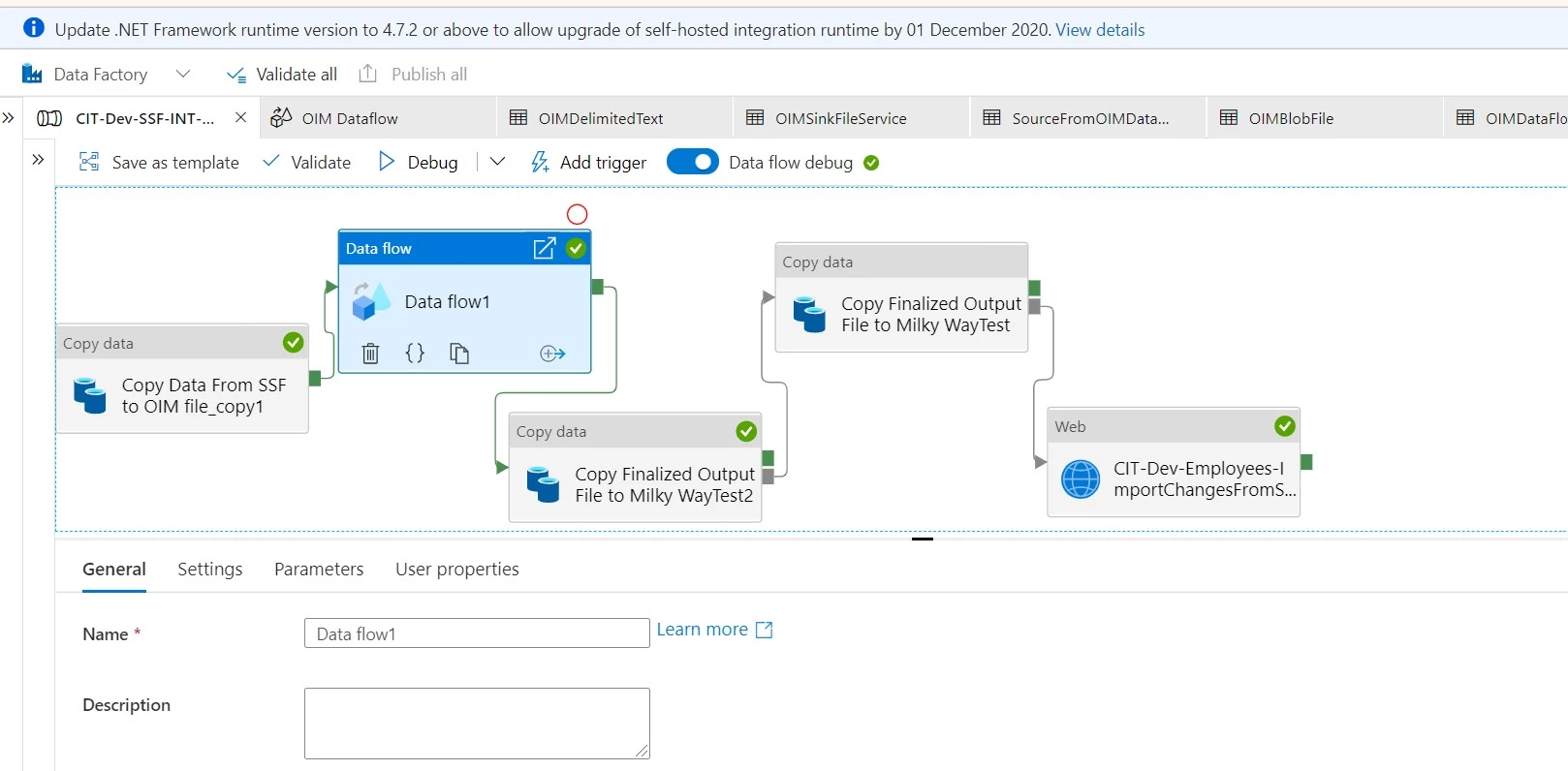 Azure copy data flow Azure copy data flow