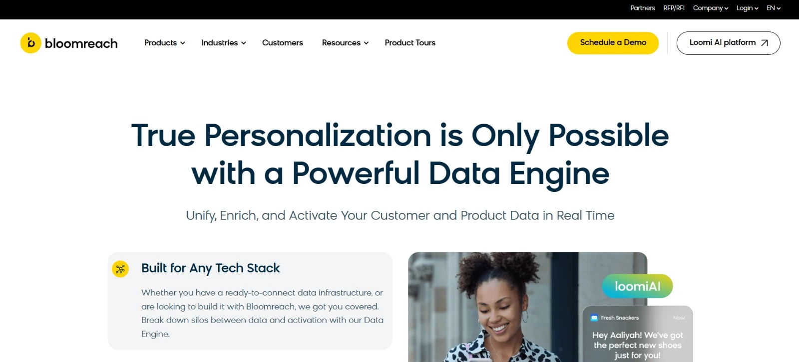 Bloomreach cdp homepage Bloomreach cdp homepage