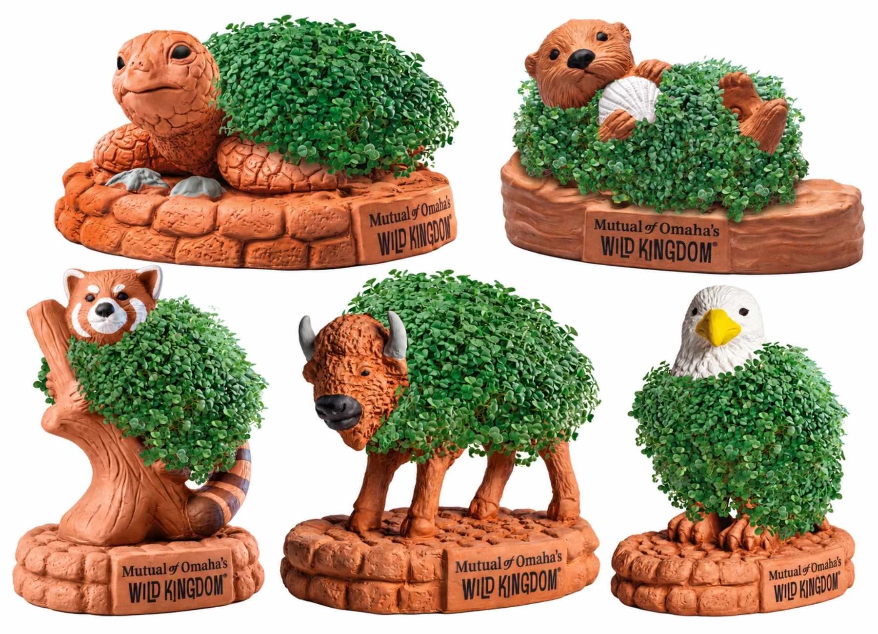 wild-kingdom-chia-pet-animals Wild Kingdom x Chia Pets animal collection