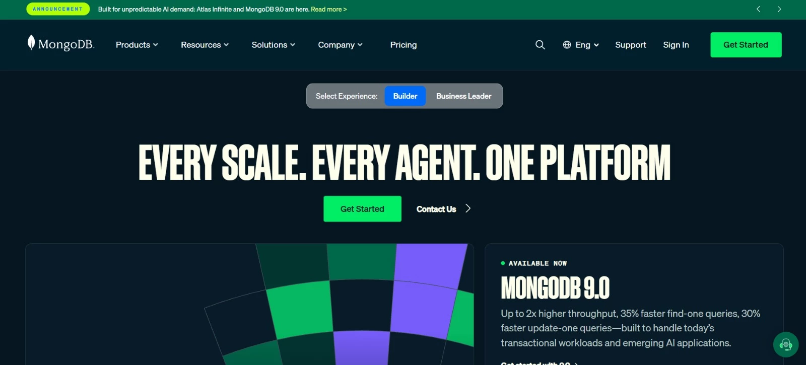 MongoDB best database software homepage MongoDB best database software homepage