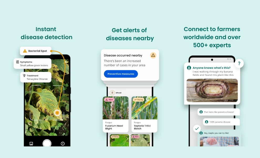 Plantix app design Plantix app design