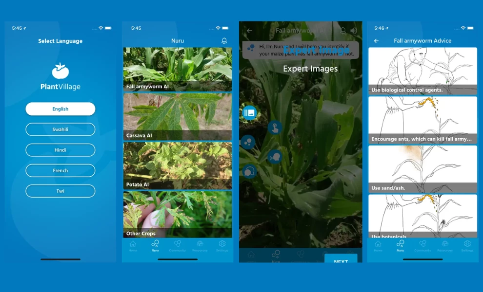 PlantVIllage Nuru app design PlantVIllage Nuru app design
