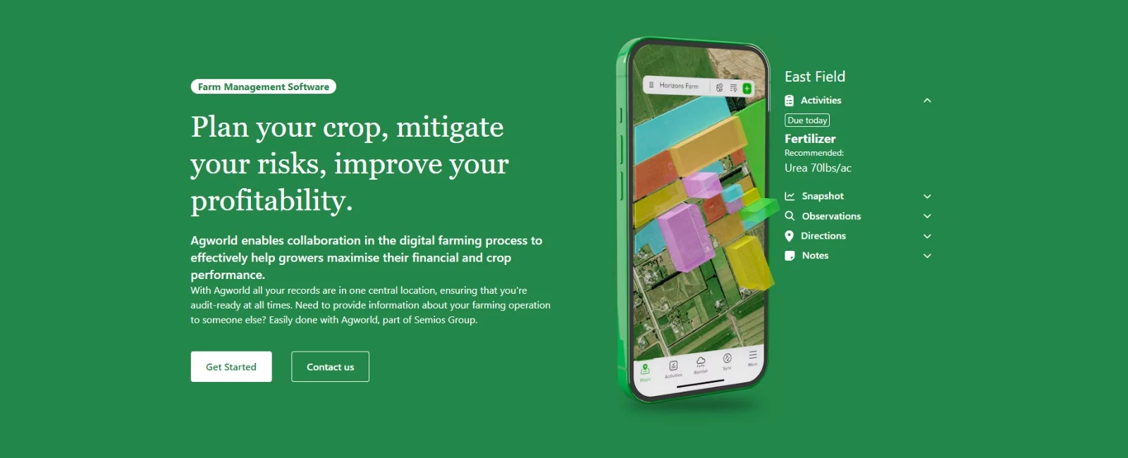 Agworld app design Agworld app design