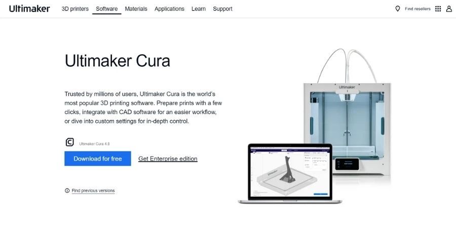best-3D-printing-software-Ultimaker-Cura best 3D printing software: Ultimaker Cura