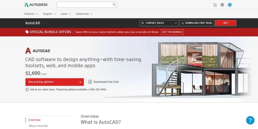 best-3D-printing-software-Autodesik-AutoCAD best 3D printing software: Autodesk AutoCAD