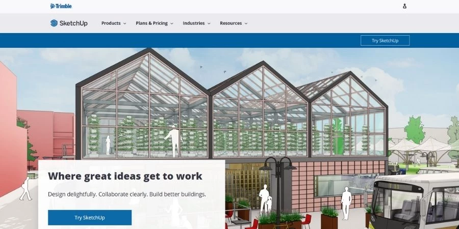 best-3D-printing-software-SketchUp SketchUp website
