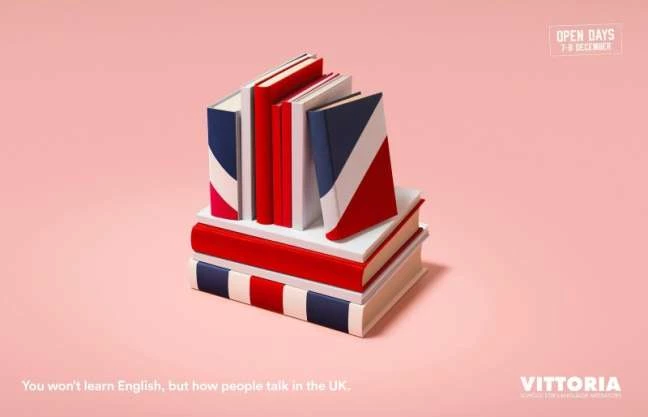 best-marketing-campaigns-Vittoria-Institute La Fabrica Creativa’s marketing campaign: English language