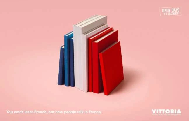 best-marketing-campaigns-Vittoria-Institute-French-language La Fabrica Creativa’s marketing campaign: French language