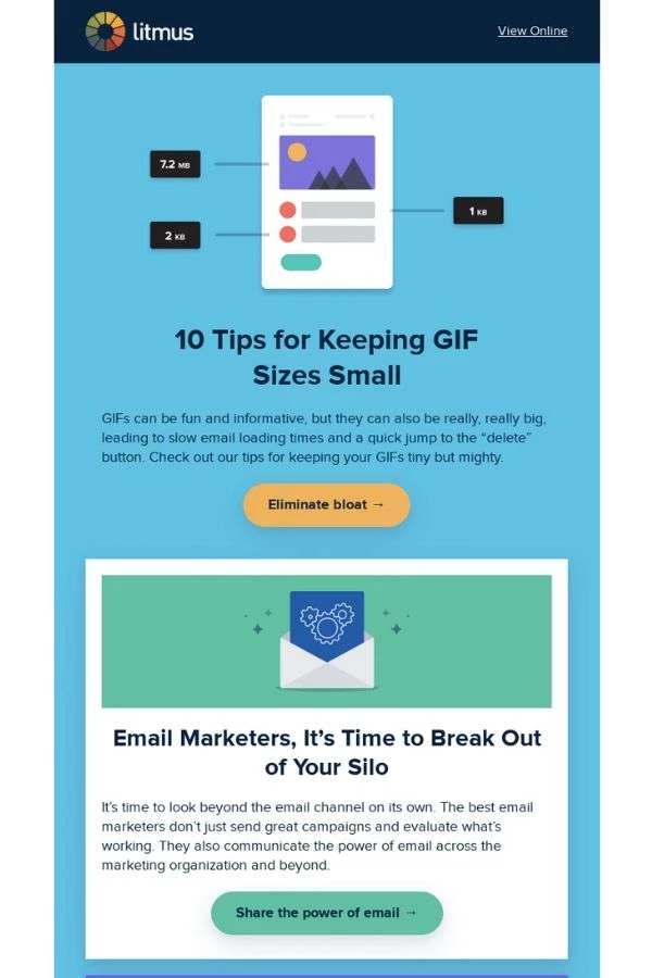 newsletter-email-campaign-examples-Litmus newsletter email campaign examples: Litmus