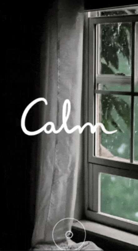 Instagram-ad-design-examples-Calm best social media ad design: Instagarm ad design –Calm