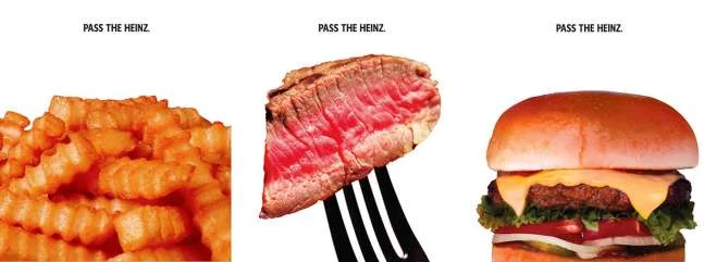 best magazine ad design: Heinz product magazine ads