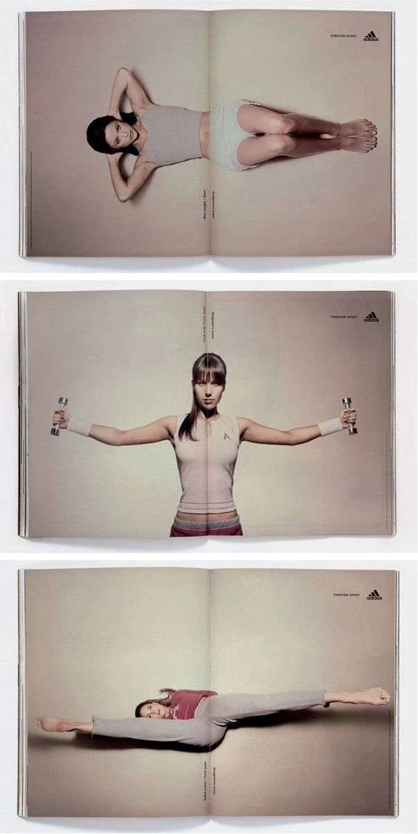 Adidas magazine ad design example magazine advertising examples