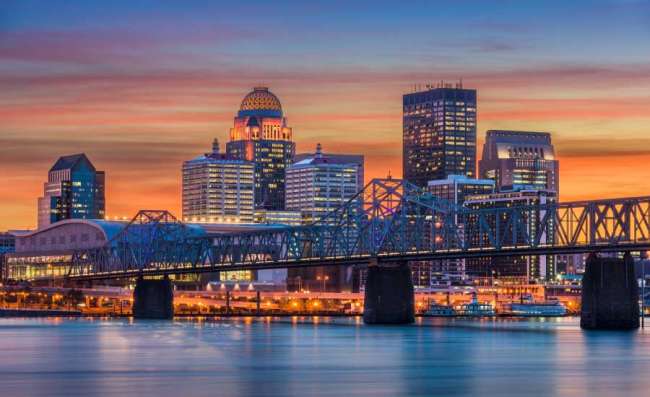 Louisville, KY skyline