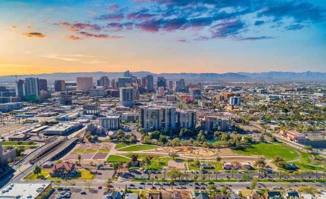 Phoenix skyline