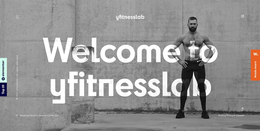 yfitnesslab best sports website design 2023