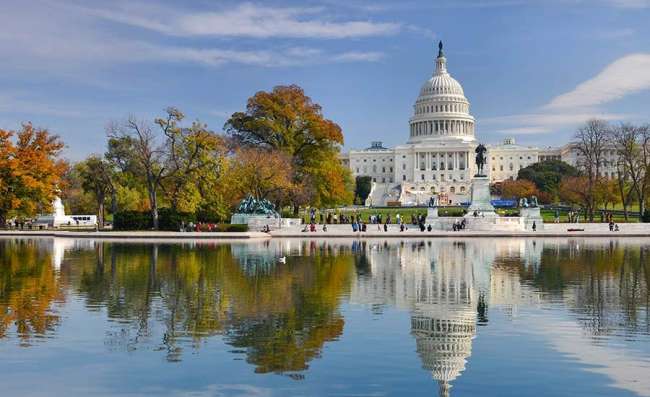 The Capitol in Washington DC