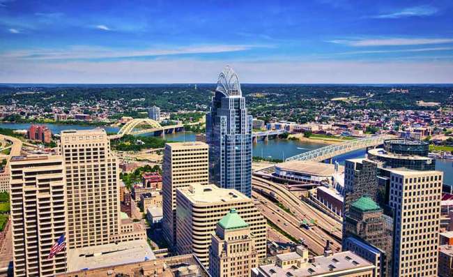 business buildings in Cincinnati