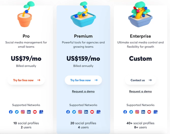 Agorapulse pricing tier