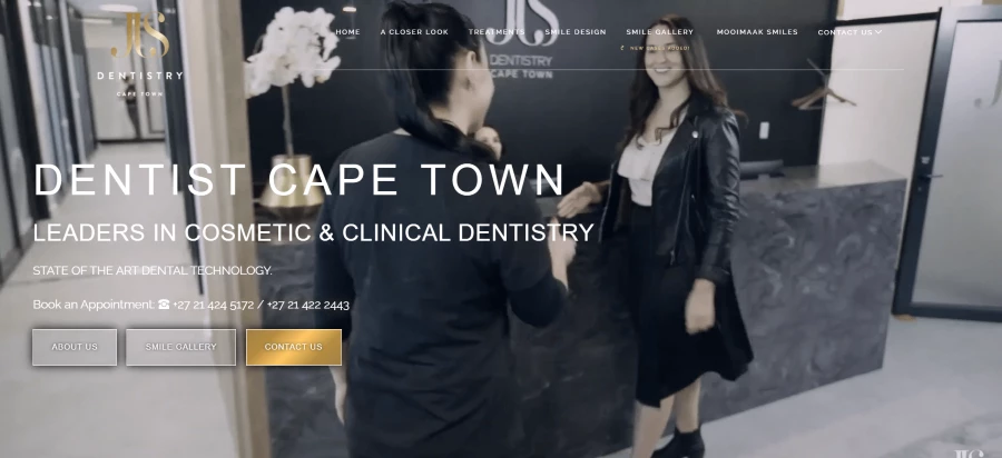 JJS Dentistry medical website design best medical websites designs