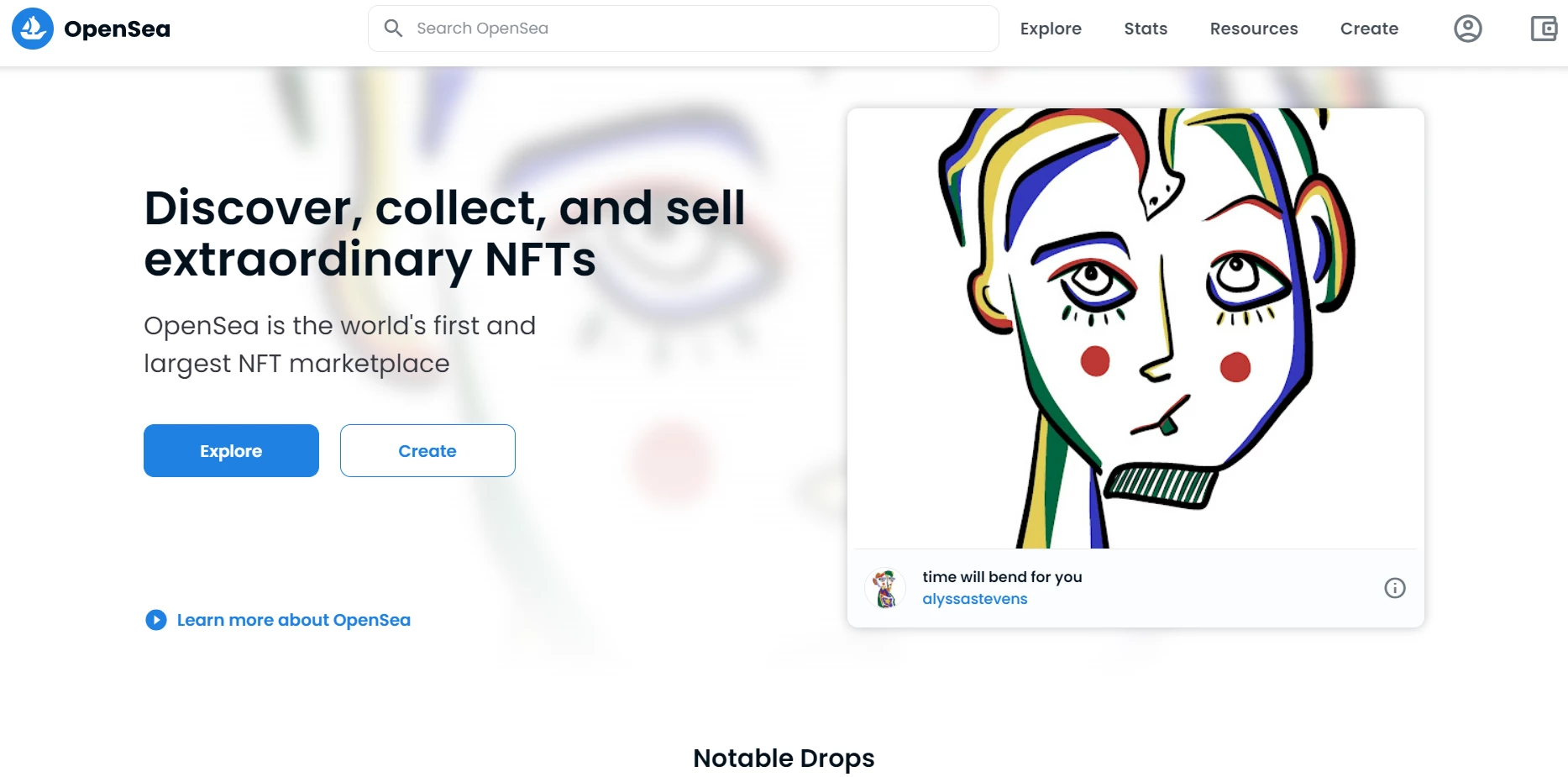 OpenSea Marketplace NFT