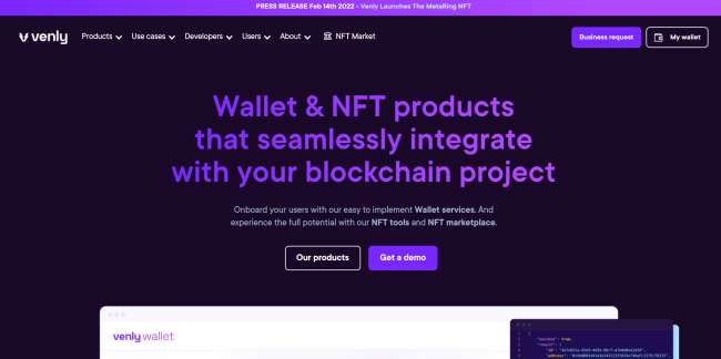 Venly NFT Marketplace