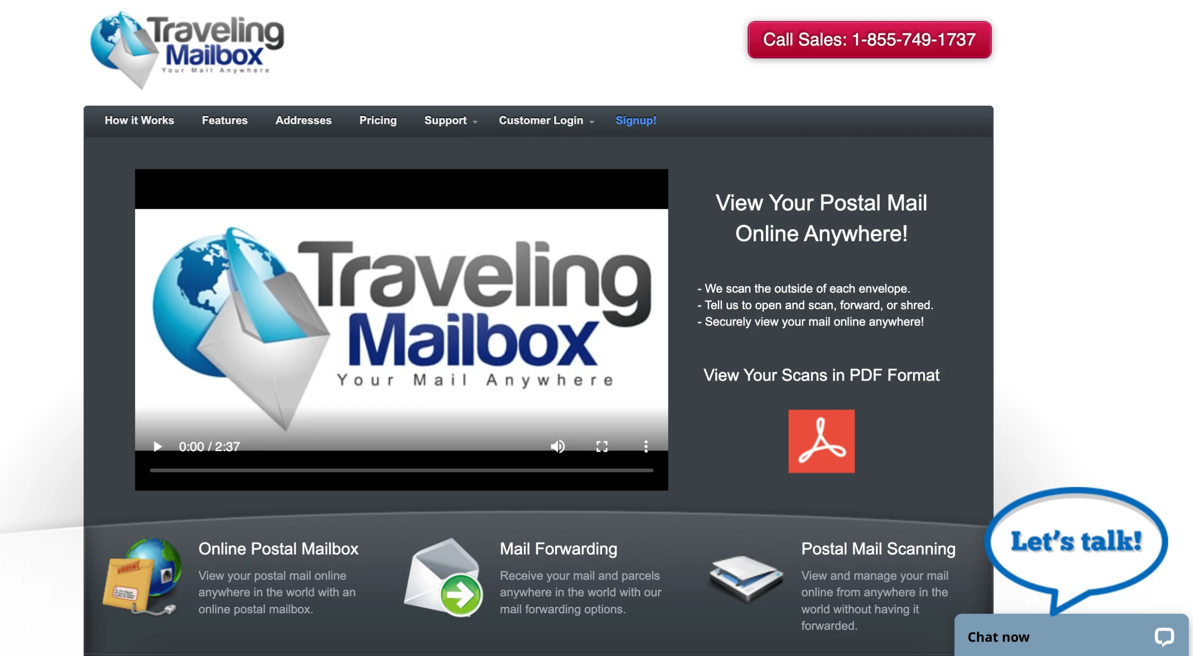 Traveling Mailbox